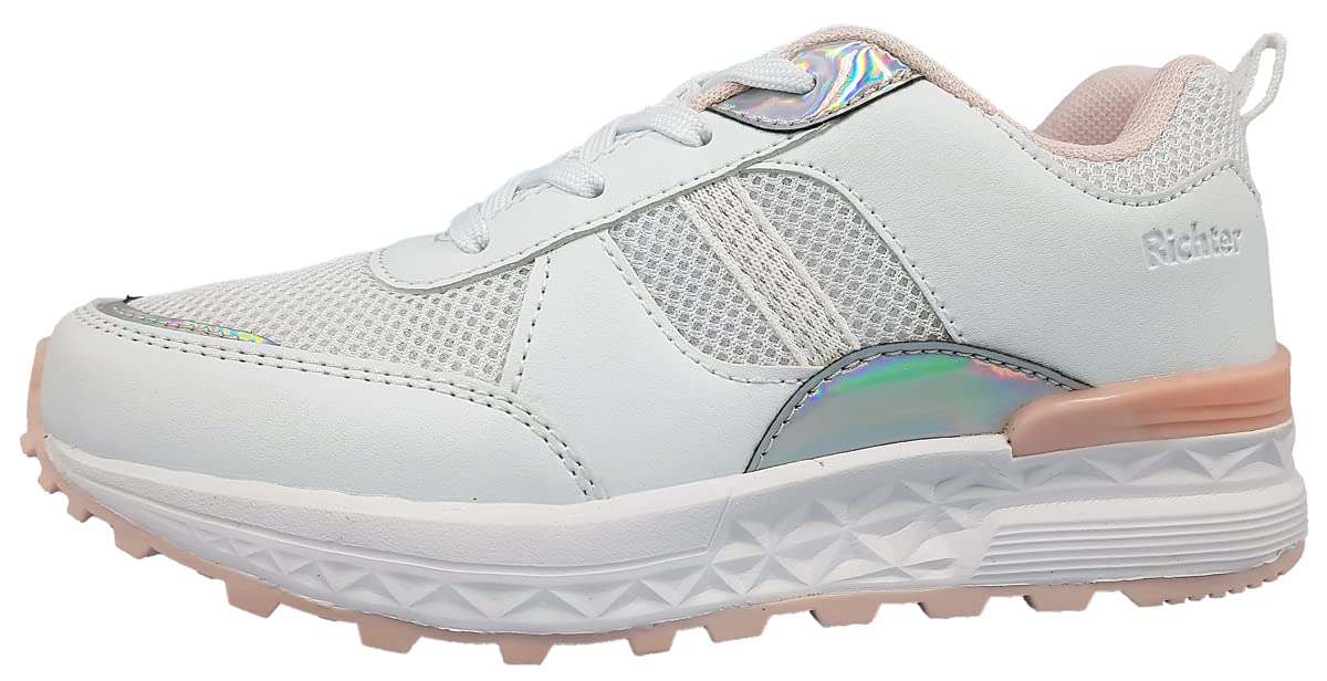 Richter Kinderschuhe Future 2 Sneaker, White/Multicolor, 31 EU