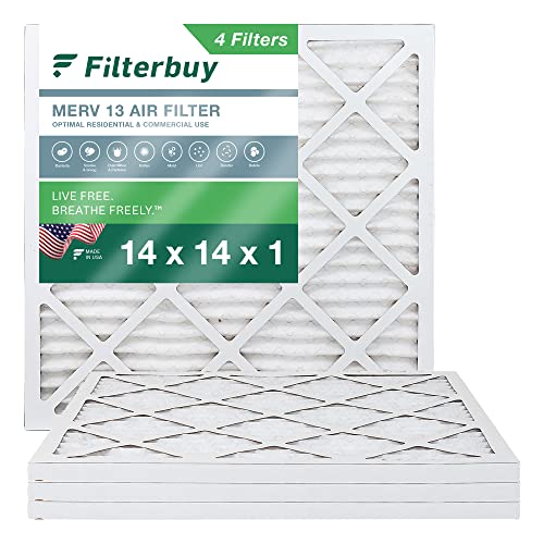 AFB Platinum MERV 13 Ofenfilter/Luftfilter, 4 Stück
