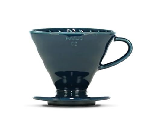 Hario V60 Kaffee-Tropfer, Indigoblau, Größe 02