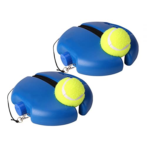 MiOYOOW Tennis Trainer, Tennis Training Ausrüstung Tennis Trainer Rebounder Ball Trainer Set für Solotraining Erwachsener Kinder Anfänger