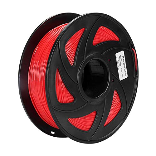 Eighosee Flexibles TPU-3D-Drucker-Filament, 1,75 mm, 1 kg/Spule, 3D-Druck, elastisches Material, Zubehör für 3D-Drucker-Zubehör, Rot