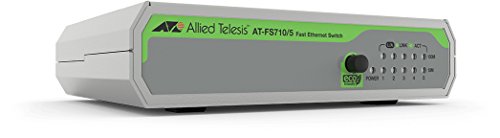 Allied Telesis 5-P 10/100TX INT PSU UK Power - Netzwerk-Switches