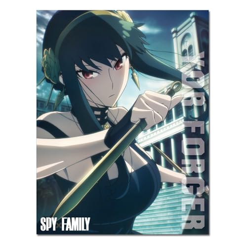 Great Eastern Entertainment Spy X Family – Yor Forger Character Visual Throw Blanket 46 W x 60 H