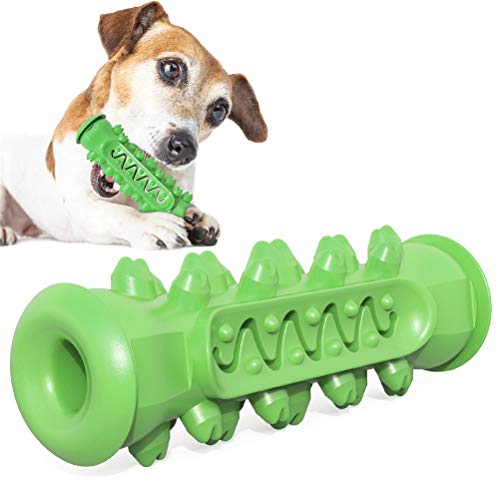 Zahnbürste für hunde hundezahnbürste Hundespielzeug Zahnbürstenstab für Hunde Hunde Chew Spielzeug,Grün