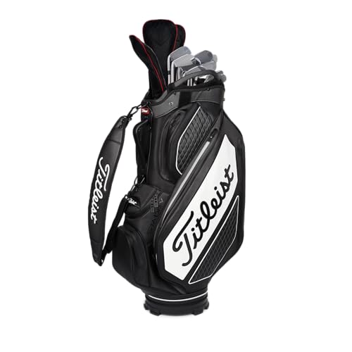 Titleist Tour Series Premium Golftasche, Unisex, Erwachsene, Schwarz/Weiß, Einheitsgröße