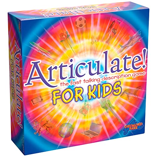 Drumond Park Articulate! for Kids - Family Kids Board Game, The Fast Talking Description Game, Family Games for Adults and Children Suitable from 6+ Years