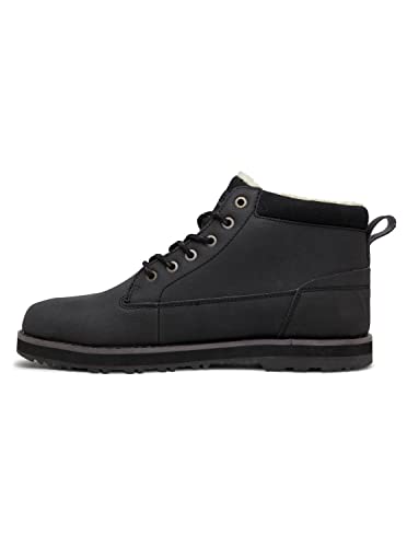 Quiksilver Mens Mission V Boot Snow Shoe, Grey/Grey/Black