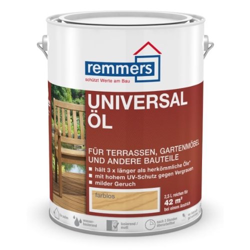 Remmers Gartenholz-Öl - Universal-Öl farblos 2,5L