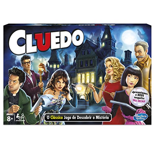 Hasbro Gaming Set in Familie Cluedo (HASBRO 38712) portugiesische Version bunt