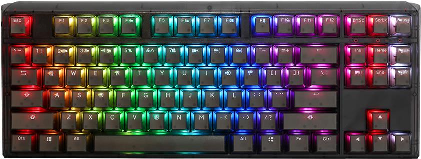 Ducky One 3 Aura Black TKL Gaming Tastatur, RGB LED - MX-Blue (US)
