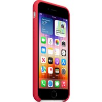 Apple - (PRODUCT) RED - Case für Mobiltelefon - Silikon - Rot - für iPhone 7, 8, SE (2. Generation), SE (3rd generation) (MN6H3ZM/A)