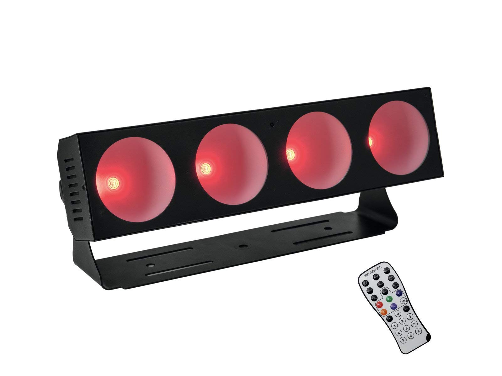EUROLITE LED CBB-4 COB RGB Leiste | LED-Lichteffektleiste mit RGB-Farbmischung, inkl. IR-Fernbedienung