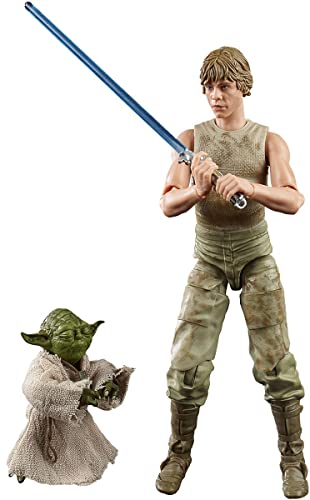 Star Wars The Black Series Luke Skywalker und Yoda 15 cm große Star Wars: Das Imperium schlägt zurück 40-jähriges Jubiläum Figuren