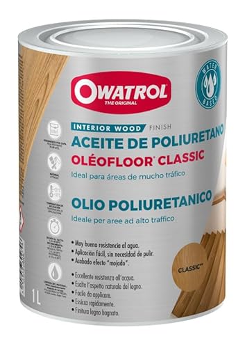OWATROL-OLEOFLOOR-Das Hochleistungsparkettöl, Gebindegrösse 1 Liter