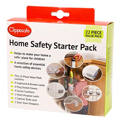 Clippasafe Home safetey Starter Pack, 22tlg