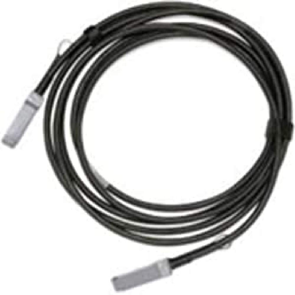 Mellanox LinkX Kabel 100 GBase QSFP28 für QSFP28, 3 m, Glasfaser, SFF-8665/IEEE 802.3bj, Sans Halogène, passif, Schwarz