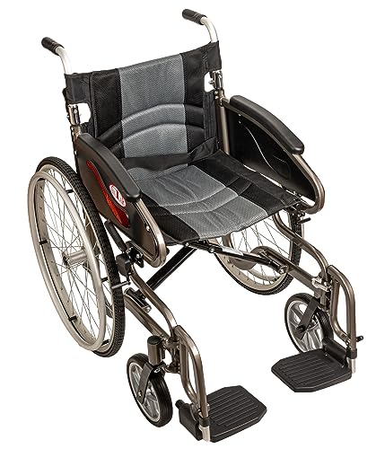Antar AT52309 45 Rollstuhl, 45 cm Sitz Breite, 12000 g