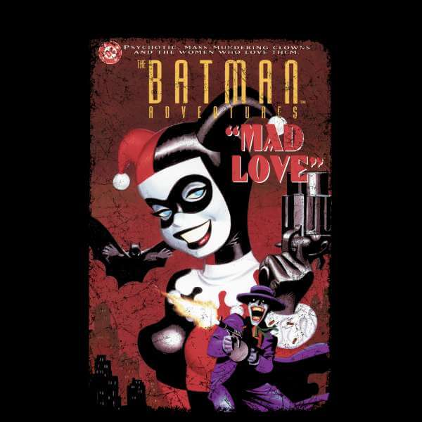 DC Comics Batman Harley Mad Love Pullover - Schwarz - XL 2