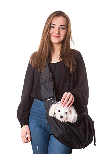 PillowPrim Tragetuch Hund, Katze Haustier Hand Schleuderträger Schultertasche Fronttasche hundetragebeutel