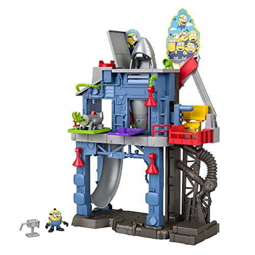 Imaginext Minions GMP35 - der Gru Unterird mit Minion-Figur, Spielzeug für Kinder