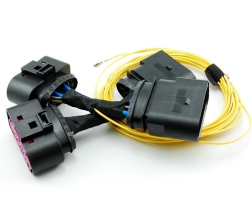 Xenon Scheinwerfer Adapter Kabelbaum Kabel SET für Audi A4 S4 8E B6 auf B7 Front