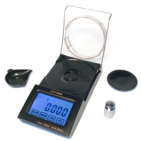 Dipse FB-20 Digitale Feinwaage für Juweliere & Labor von 0,001g (0,005ct) bis 20g (100ct)