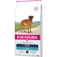 Eukanuba Premium Hundefutter für Boxer, Trockenfutter mit Huhn (1 x 12 kg)