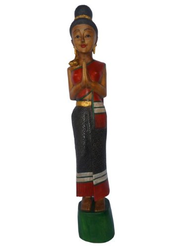 livasia Sawadee Lady (105cm), Feng Shui Lady, Thailändische Skulptur, asiatische Statue