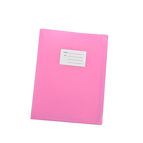 Arpan Präsentationsmappe, A4, 104 Hüllen, 208 Seiten, flexibler Einband, Rosa, 6 Stück