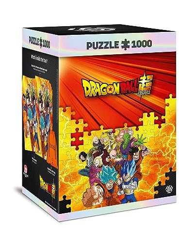 Dragon Ball Super: Universe 7 Warriors - Puzzlespiel mit 1.000 Teilen und den Maßen 68 cm x 48 cm | inklusive Poster und Tasche | Spiel-Artwork für Erwachsene und Teenager