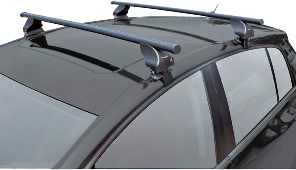 Dachträgersatz Twinny Load Stahl S56 kompatibel mit Mercedes Divers (Fahrzeuge ohne Dachreling)