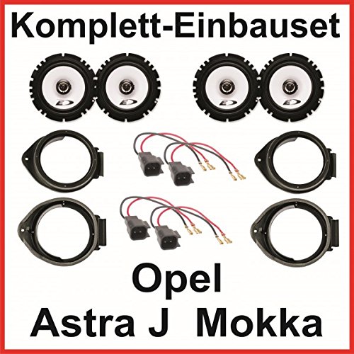 Lautsprecher Opel Astra J Opel Mokka Alpine SXE-1725S 16,5 cm vorne und hinten