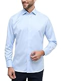 ETERNA Herren Luxury Shirt MODERN FIT 1/1 hellblau 40_H_1/1