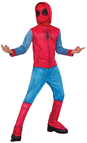 Marvel - i-640129l - Kostüm Klassische Design - Sweat - Spider-Man Homecoming mit couvre-Bottes + Sturmhaube - Größe L