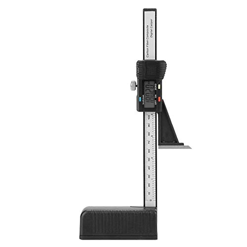 Digitales Höhenmessgerät, 0-150 mm Digitales Präzisions-Tiefenmessgerät mit Magnetfuß für die Holzbearbeitung, Messwerkzeuge zum Einstellen der Höhe von Sägeblättern