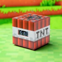 Paladone Minecraft TNT Wecker, Mehrfarbig, Einheitsgröße