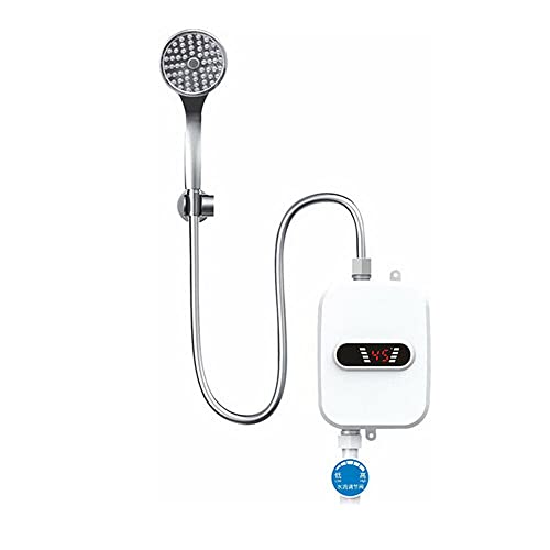 Elektronischer Durchlauferhitzer,3500W Mini Instant Warmwasserbereiter Küchenarmatur Wasserhahn Heizung Mini Durchlauferhitzer für Badezimmer Küche