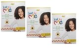 3x Soft & Beautiful JUST FOR ME ! LOOK NEW No Lye Texture Softener System TEXTURIZER