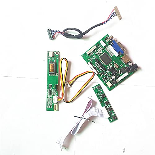 Für LP171W01 (A4)/(A4)(K1)/(A4)(K2)/(A4)(K3) 1CCFL LVDS-30Pin LCD 1440 x 900 HDMI-kompatibel + VGA A+AV 17.1 Controller-Board (LP171W01 (A4)(K3))