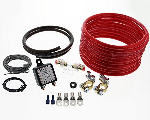 Trennrelais-Set DTRL280-12 Einbauset mit 20mm² Kabel