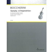 Sonata "L'Imperatrice" A-Dur: Violoncello und Basso continuo. (Cello-Bibliothek)