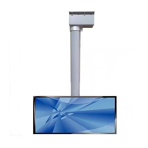 Elektrischer TV-Lift – verstellbare Decken-TV-Halterung – TV-Wandhalterung, motorisierte Riser-Halterung mit Fernbedienung, motorisierte Deckenhalterung, 90° hochklappbar, passend für 26–70 Zoll LED-