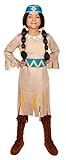 Maskworld - Yakari Regenbogen Kinderkostüm 3teilig - Indianer Kostüm Kleid für Mädchen - Lizenzprodukt Zeichentrickserie (98/104)