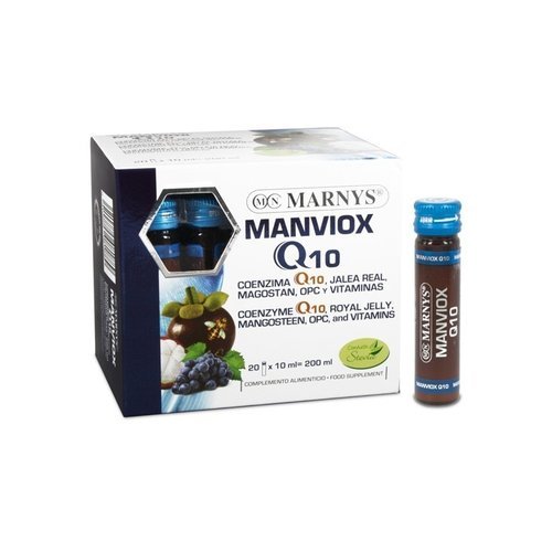 Manviox Q10 Marny's Durchstechflaschen, 20 Stück