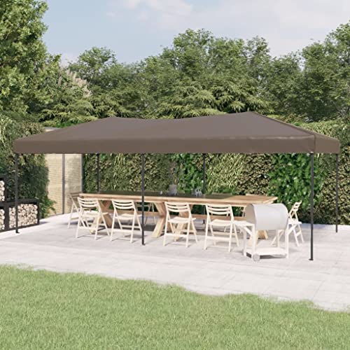 Faltbares Partyzelt Taupe 3x6m
