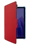 Gecko Covers Bunte Hülle + Displayschutzfolie für Samsung Galaxy Tab A7 10.4" (2020) für Kinder - Super Hero Cover - Rot/Blau