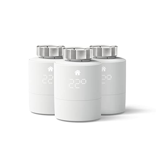 tado° Smartes Heizkörper-Thermostat, 3-Pack – Zusatzprodukt für Einzelraumsteuerung, Einfach selbst zu installieren