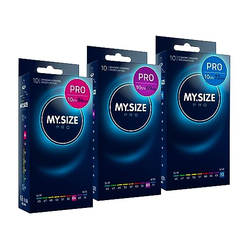 MY.SIZE pro Kondome neue EAN (64,69,72mm, 10er Set)