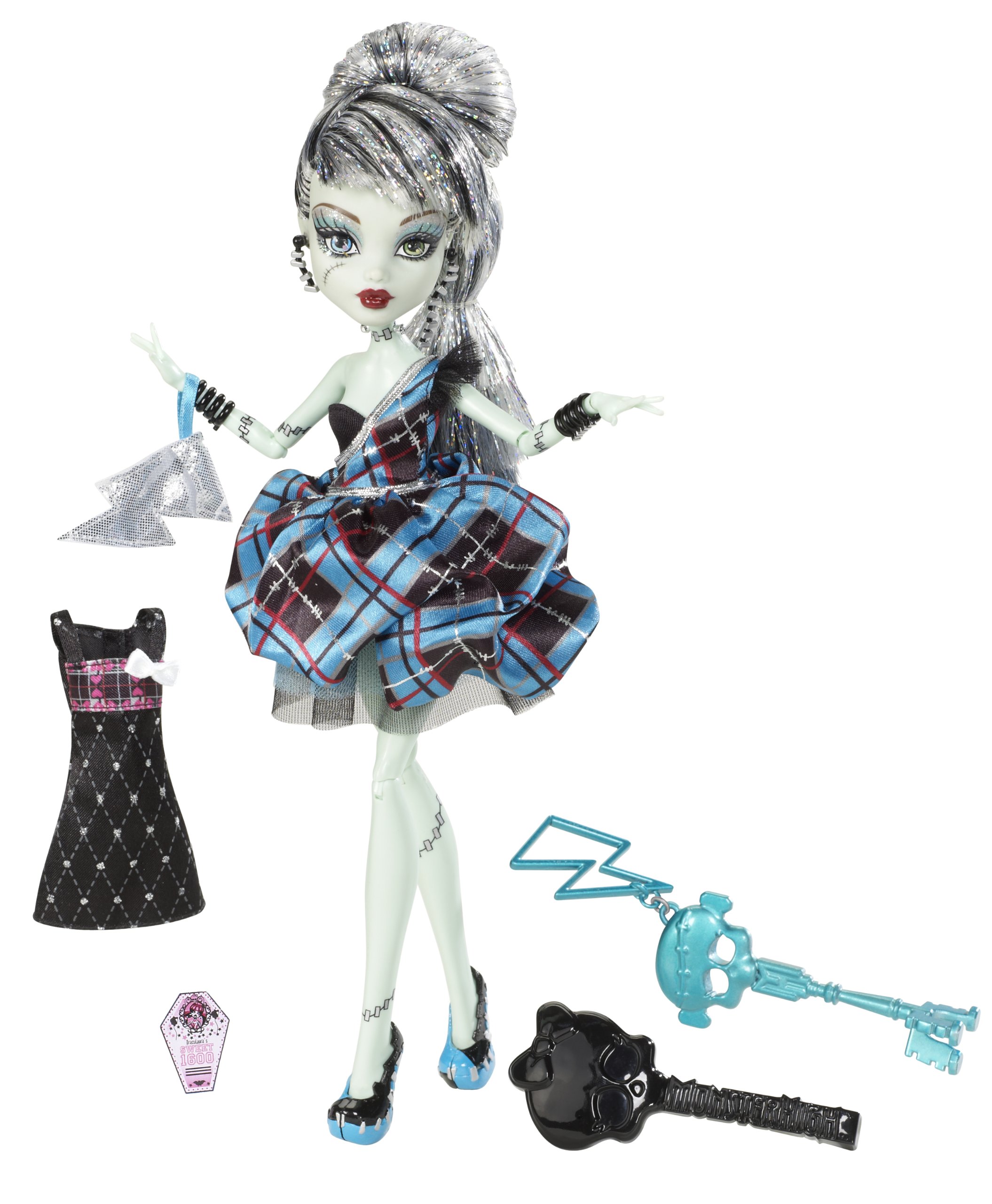 Mattel W9190 - Monster High, Frankie Stein Frankensteins Tochter, Puppe