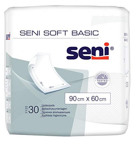 Karton SENI Soft Basic Bettunterlage 90x60cm, 4x30 Stück